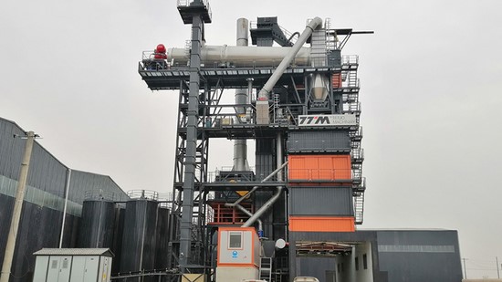Trạm tái chế Asphalt trộn nóng thân thiện với môi trường, Seri TSE